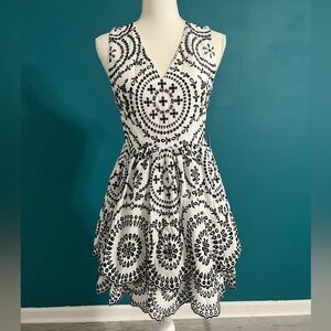 Express Embroidered Short Dress Size XS